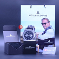 Jacques Lemans Jacques Lemans Retro Classic N-213O  наручные мужские часы фото под углом.